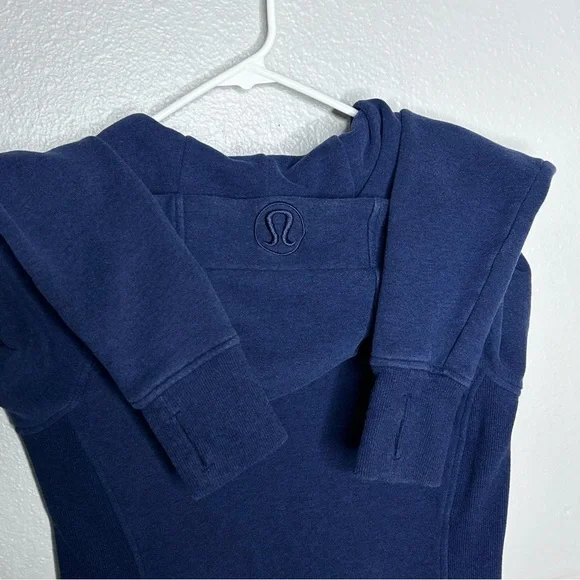 LULULEMON SCUBA HOODIE HEATHERED HERO BLUE JACKET - Picture 8 of 9